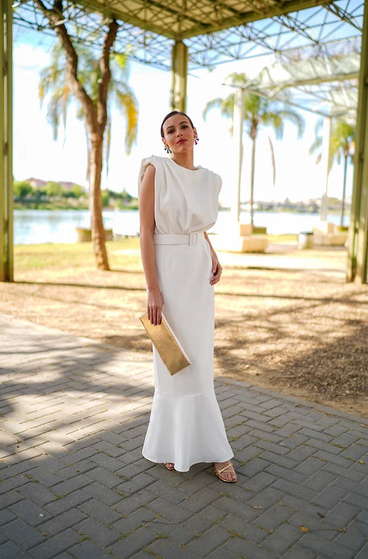 Vestido Coralina blanco