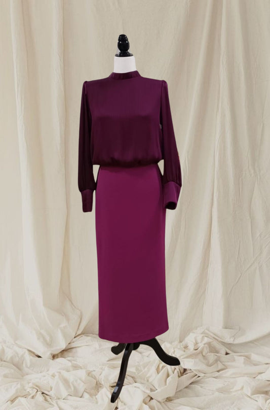 Vestido Diana Buganvilla