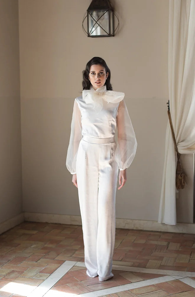 Traje Estela blanco