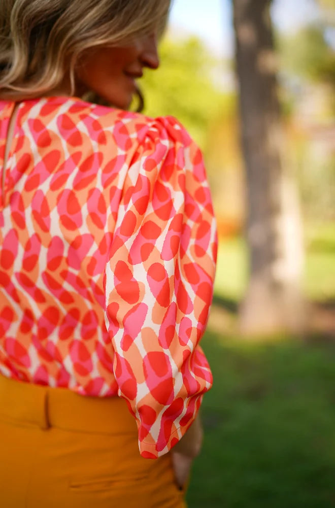 Nayari Printed Blouse