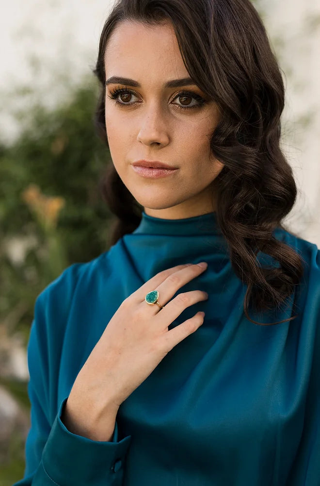 Vestido Esencia Petróleo