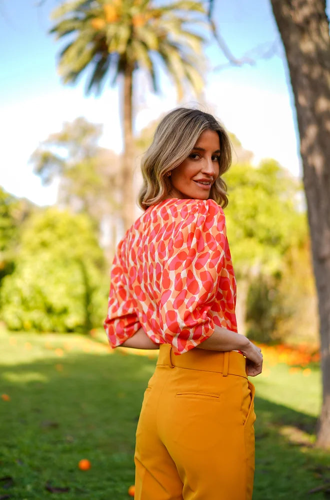 Nayari Printed Blouse
