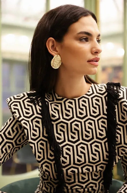 Vestido Metric burdeos