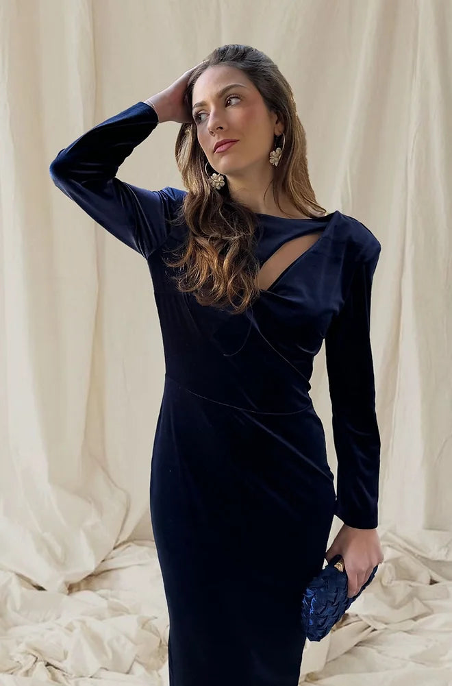 Vestido Kora marino