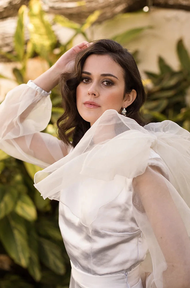 Traje Estela blanco
