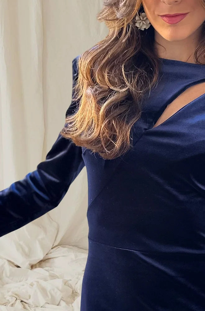 Vestido Kora marino