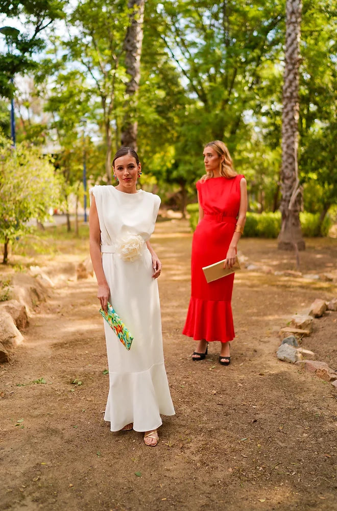 Coralina red dress