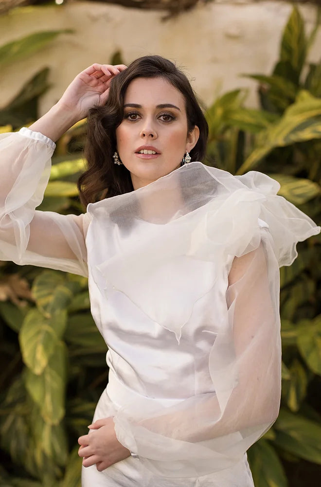 Traje Estela blanco