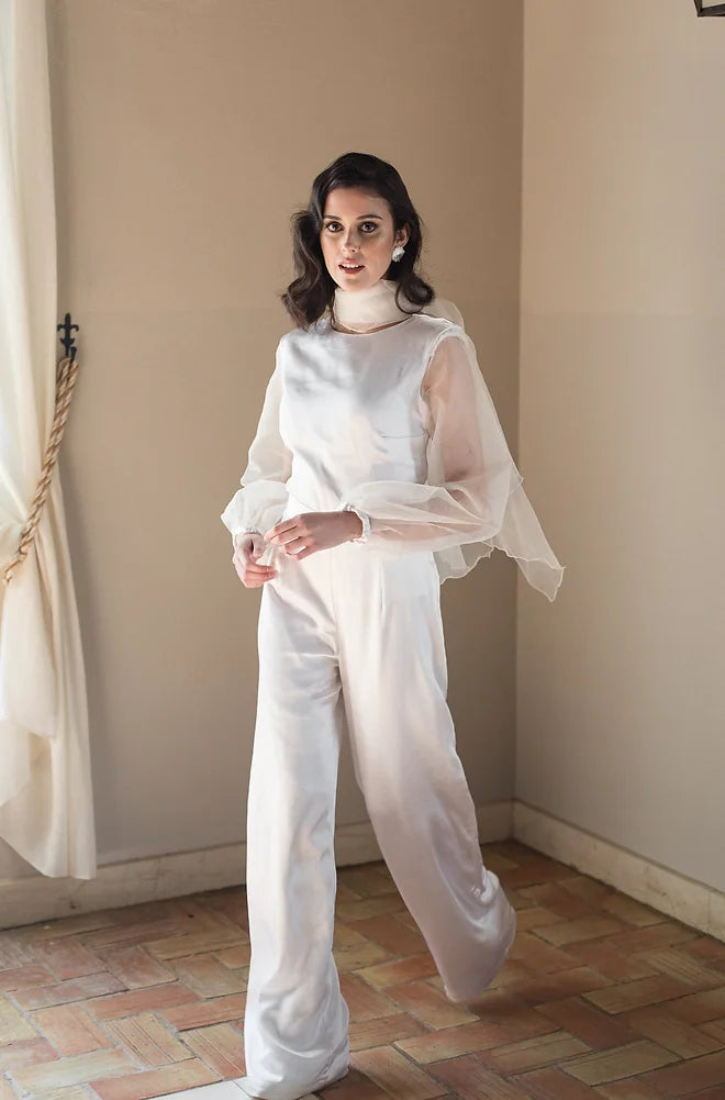 Traje Estela blanco