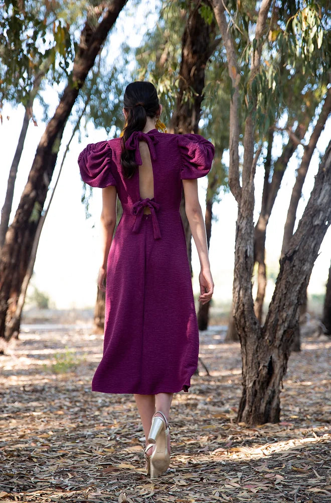 Eggplant Margarita Dress