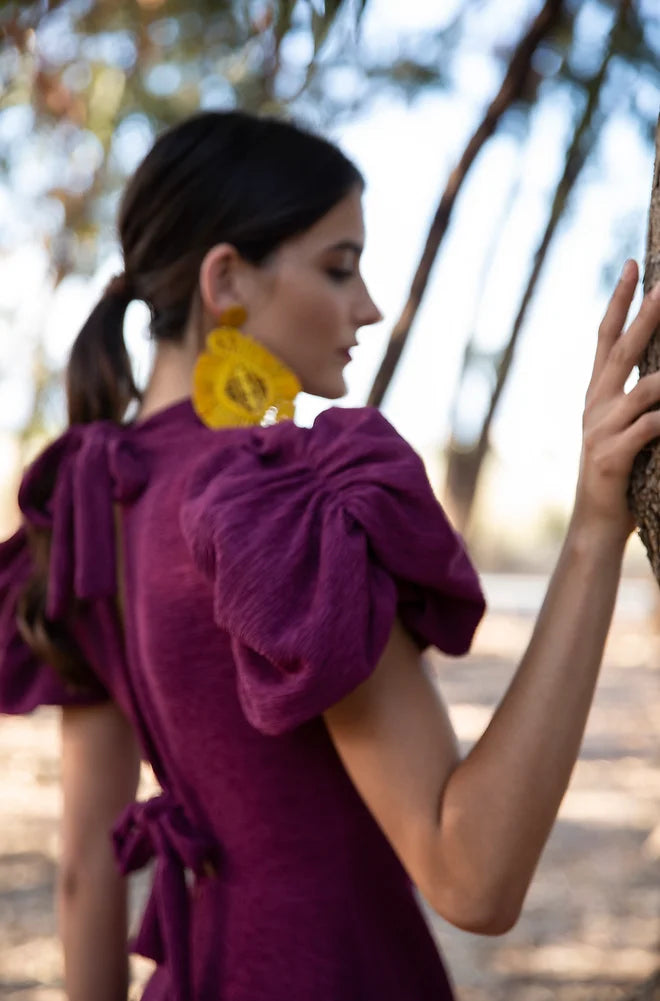 Eggplant Margarita Dress