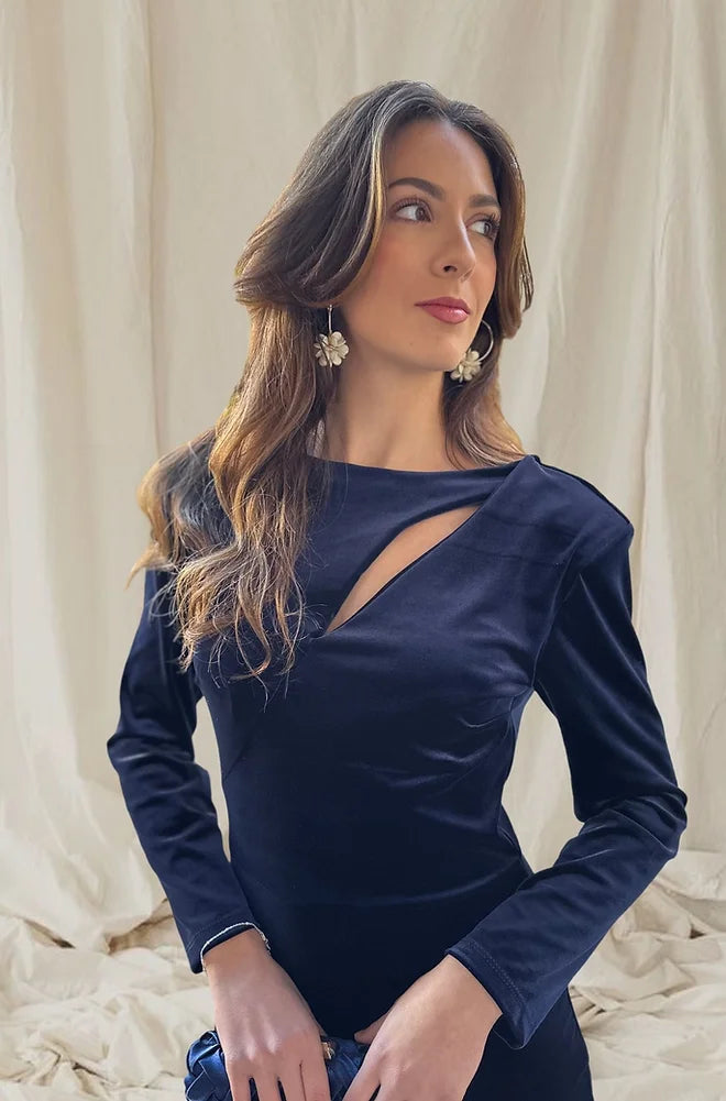 Vestido Kora marino