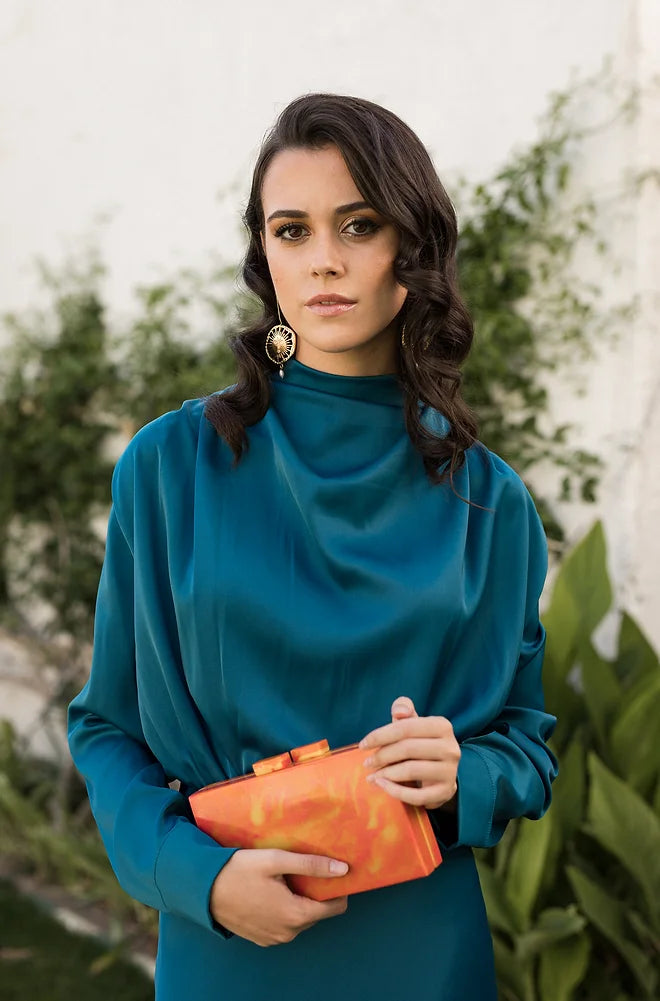 Vestido Esencia Petróleo