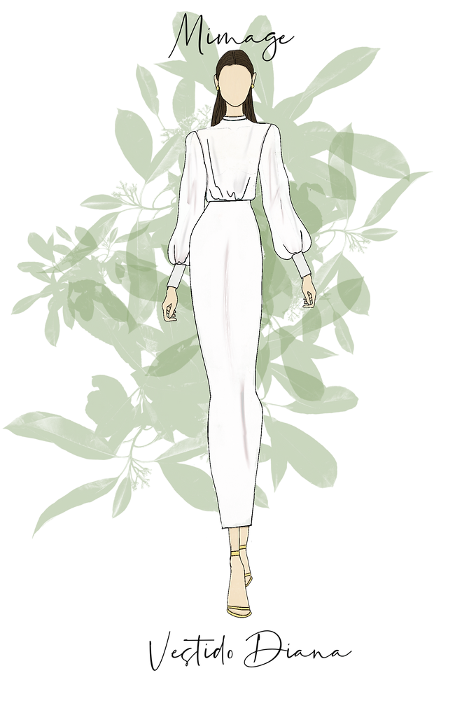 Vestido Diana blanco