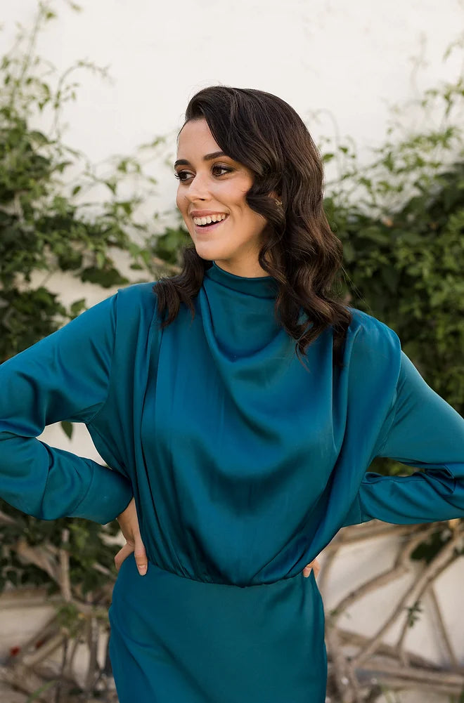 Vestido Esencia Petróleo