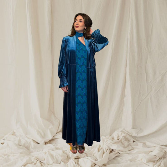 Kimono Lirio petróleo