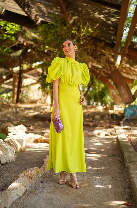 Vestido Margarita lima