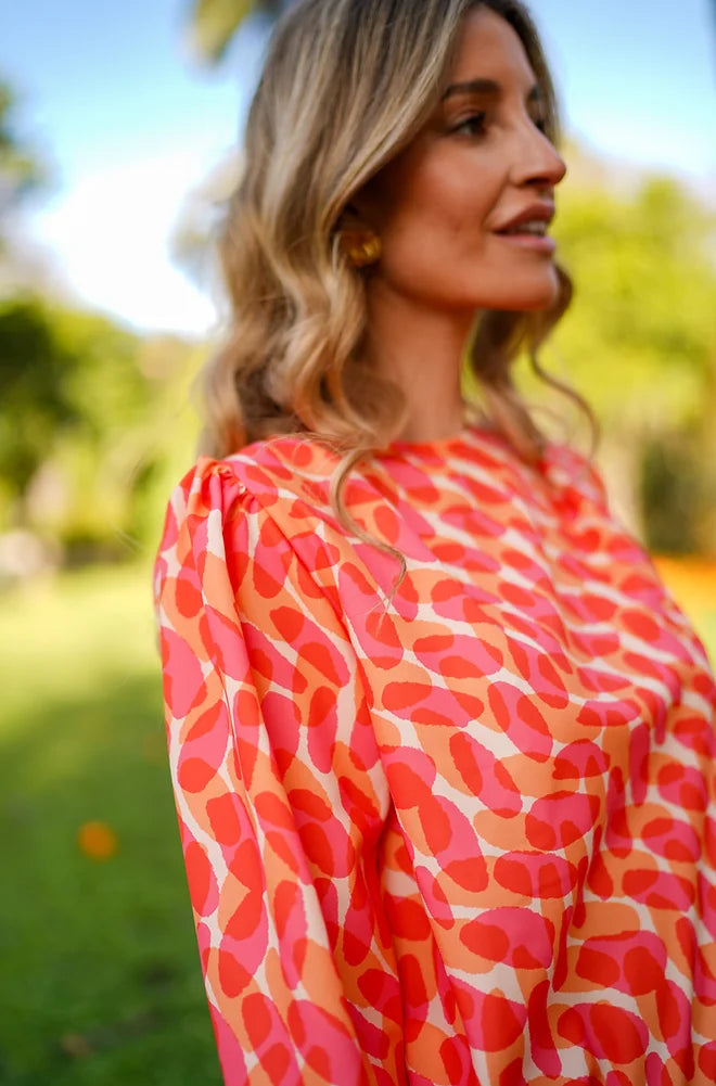 Nayari Printed Blouse