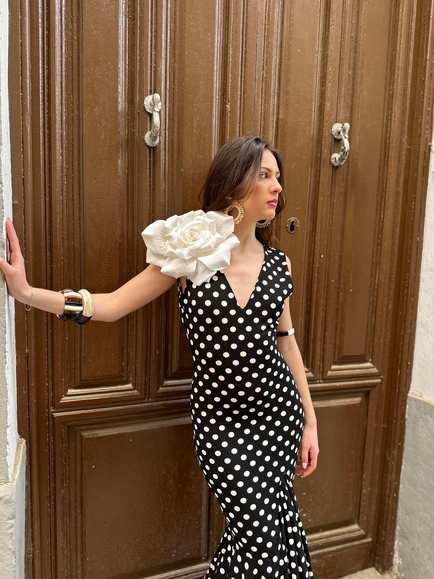 Vestido Calima lunares