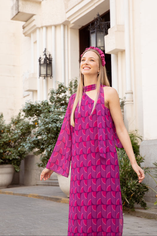 Vestido Luna rosa