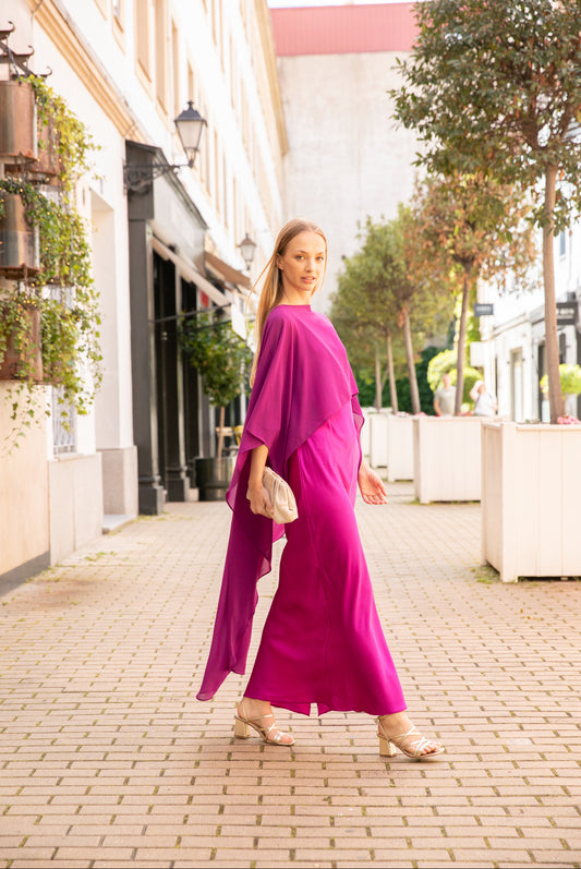 Vestido Èlan buganvilla