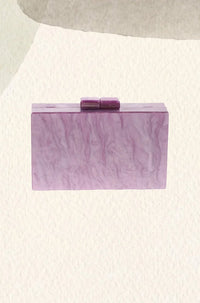 Clutch fiesta nácar violeta