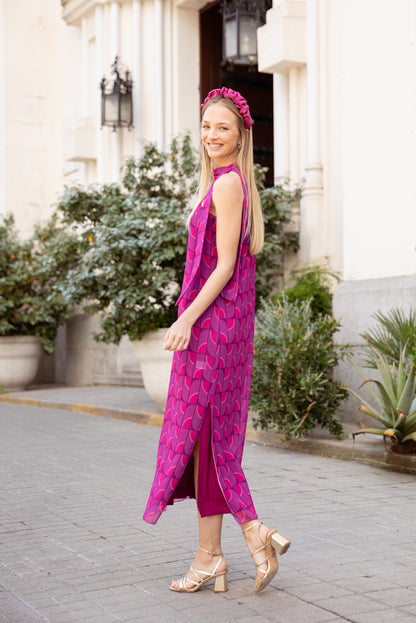 Vestido Luna rosa