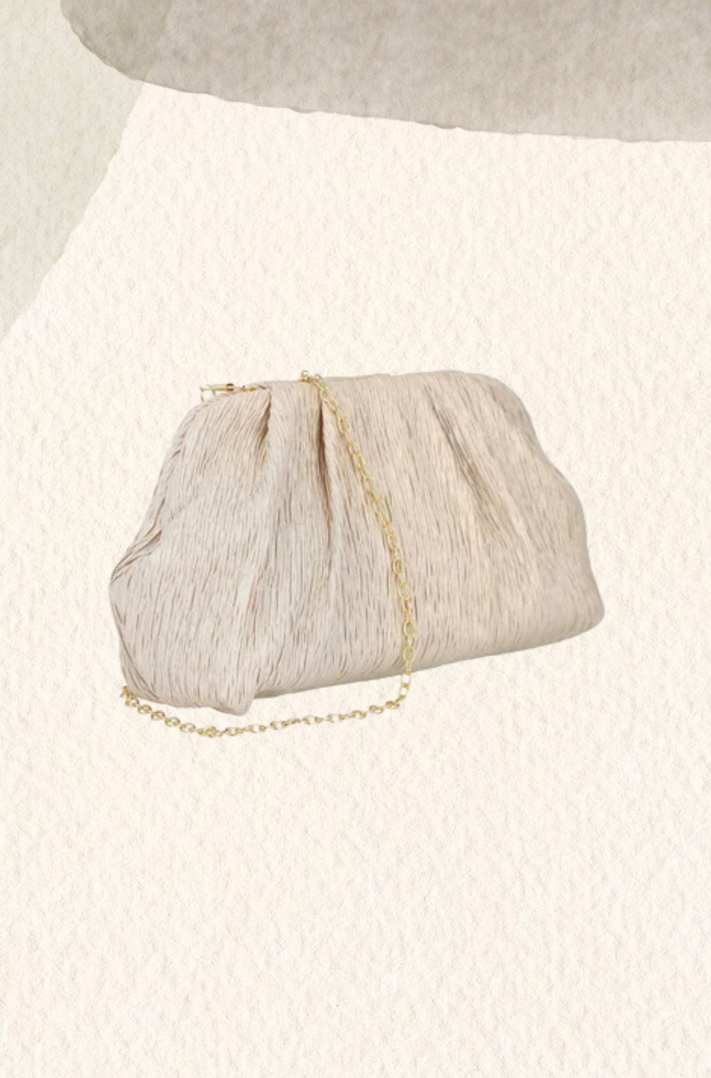 Clutch beige