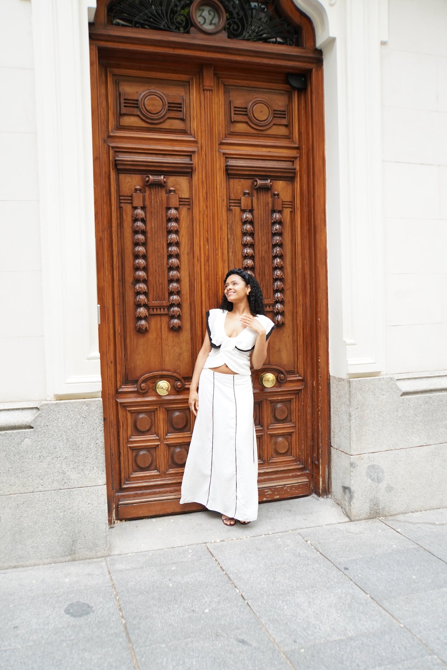 Falda Linde blanca