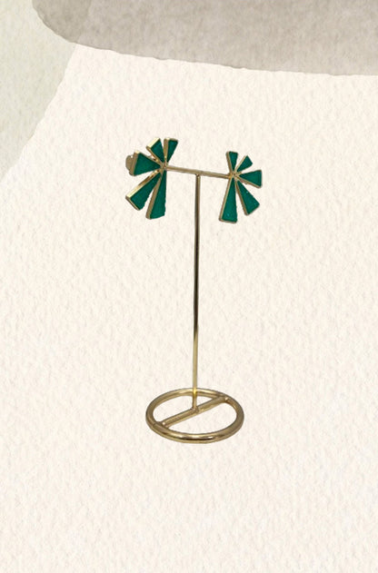 Pendientes Sole Green