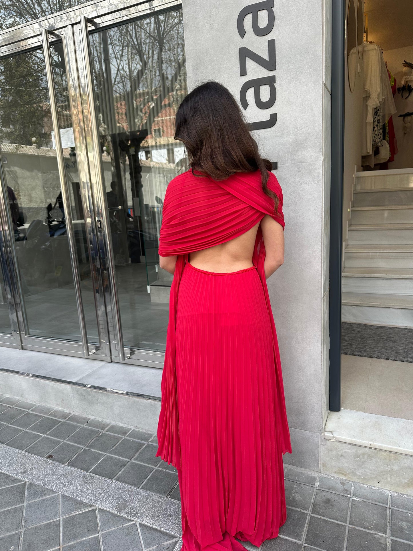 Vestido Audrey rojo