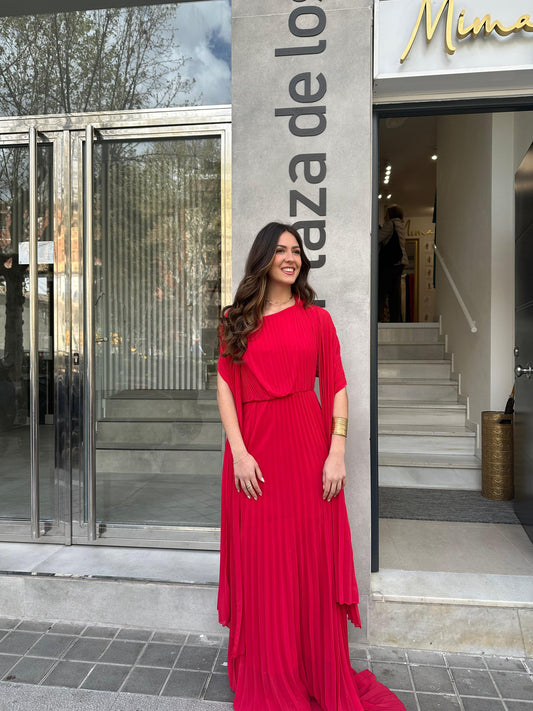Vestido Audrey rojo
