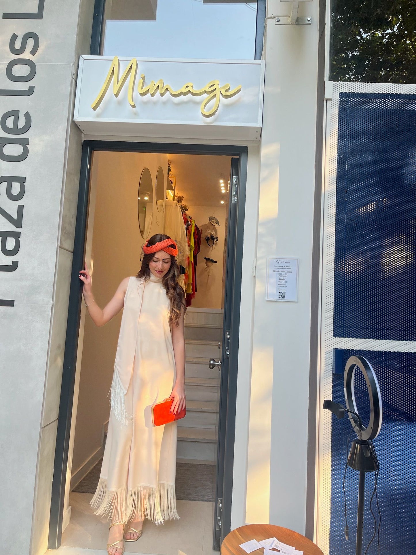 Mila Fringed Dress