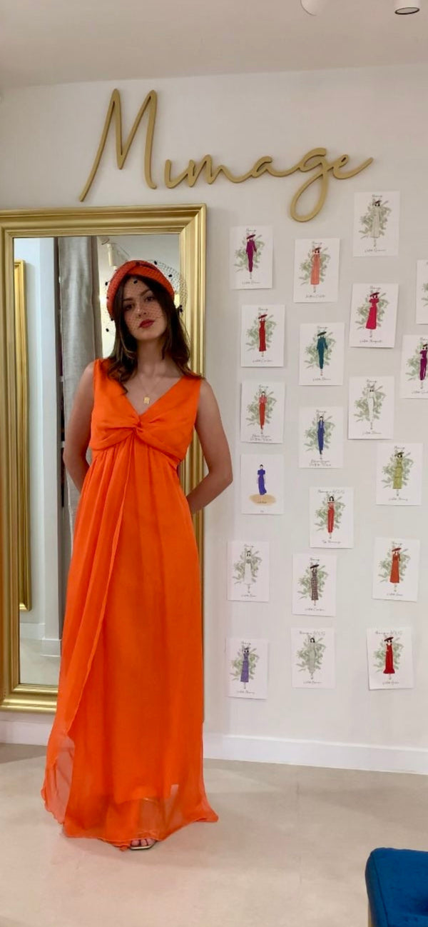 Vestido Moti naranja