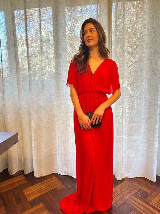 Vestido Azura rojo