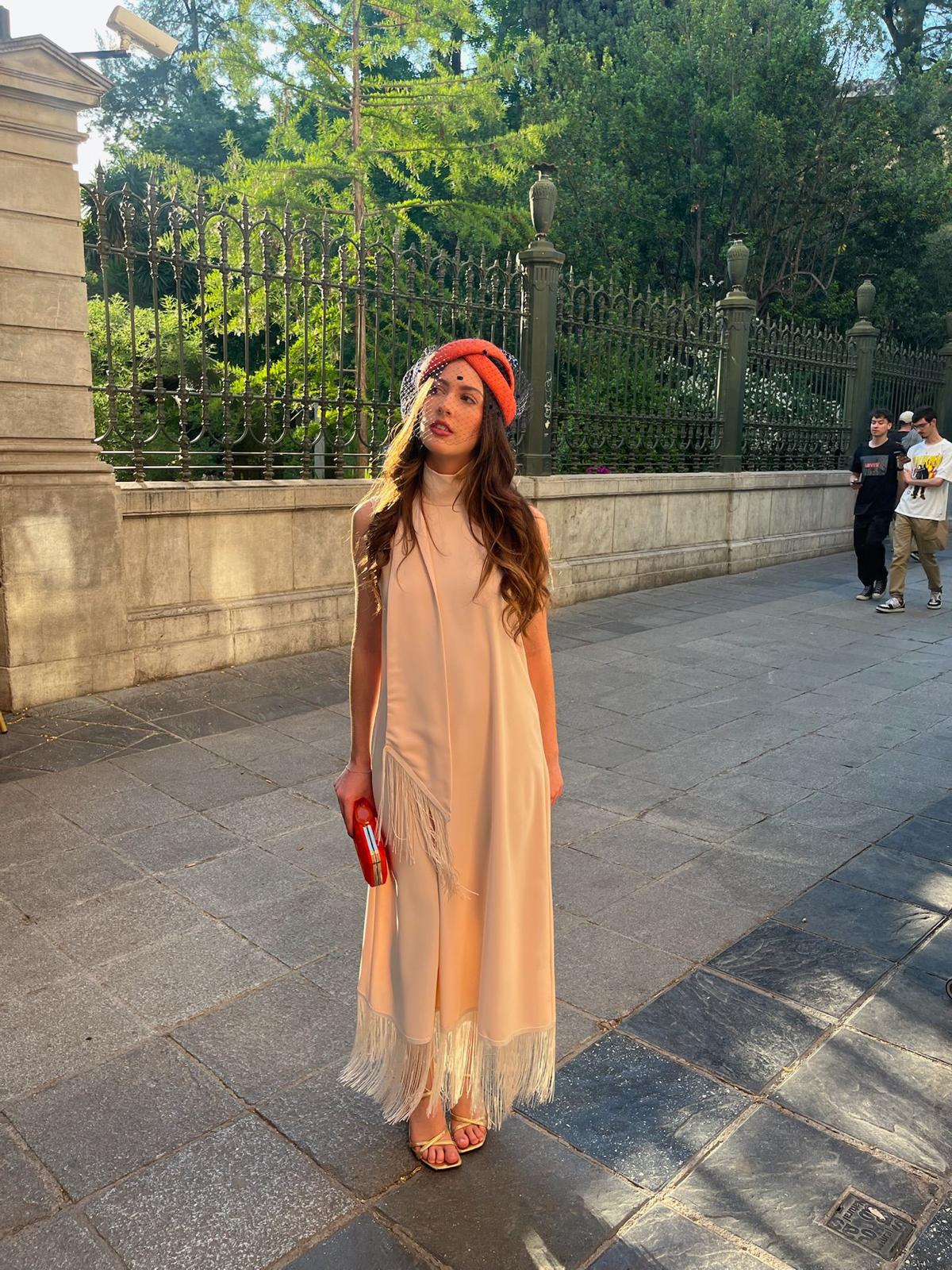 Mila Fringed Dress