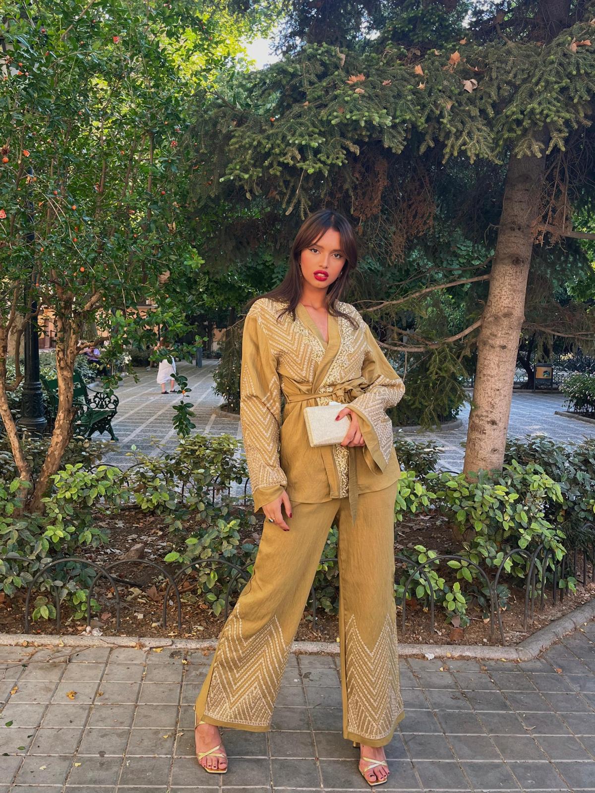 Olive Shore Pants
