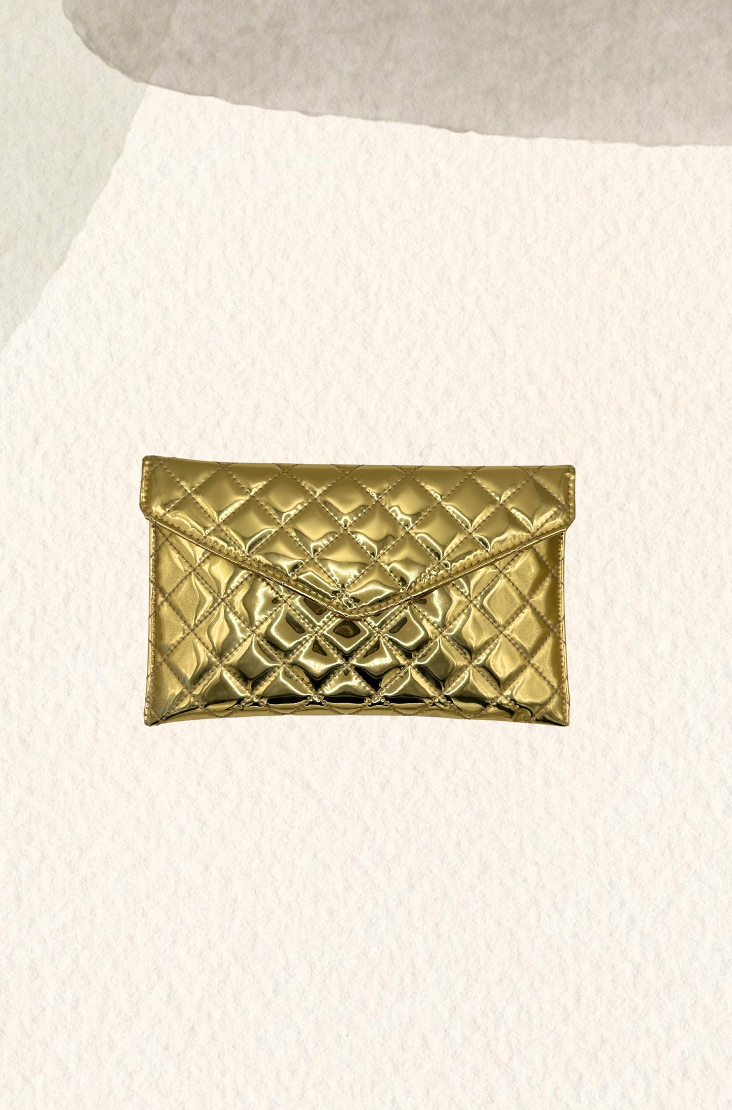 Golden party purse