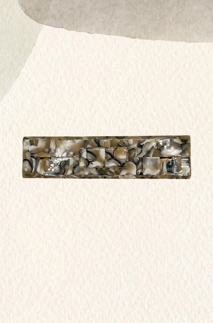 Clutch nácar tonos marrones