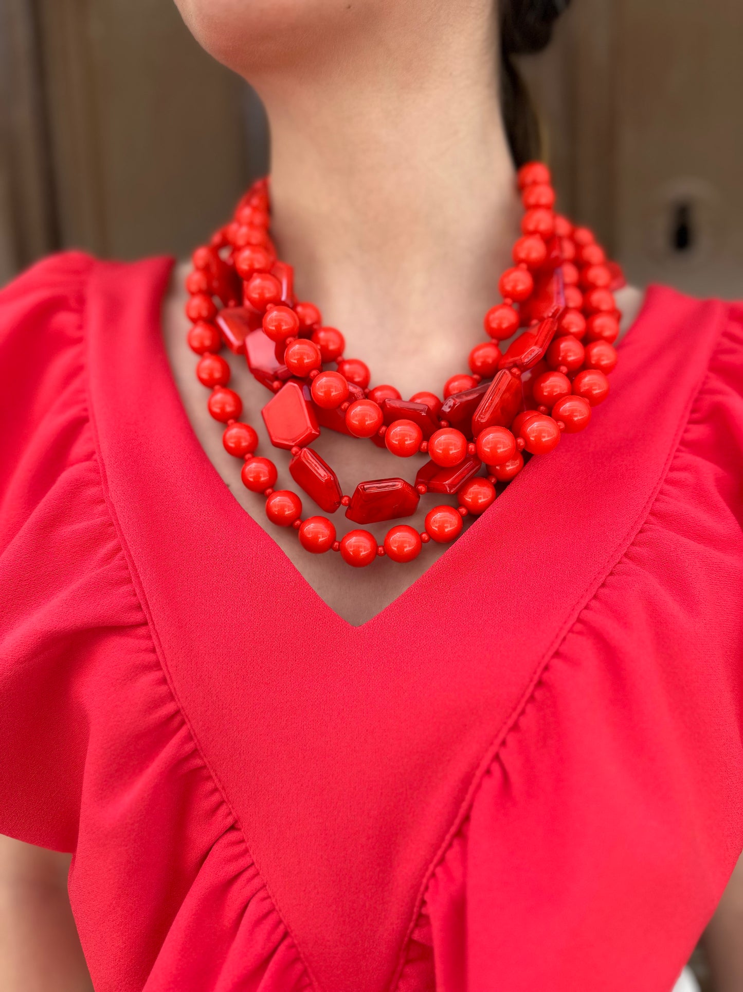 Collar Duende Naranja