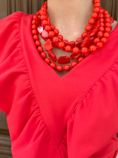 Collar Duende Naranja