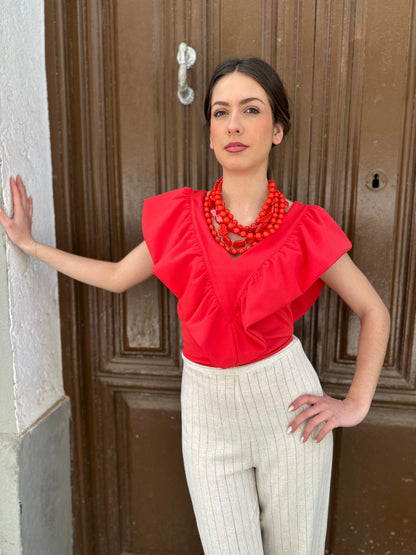 Collar Duende Naranja