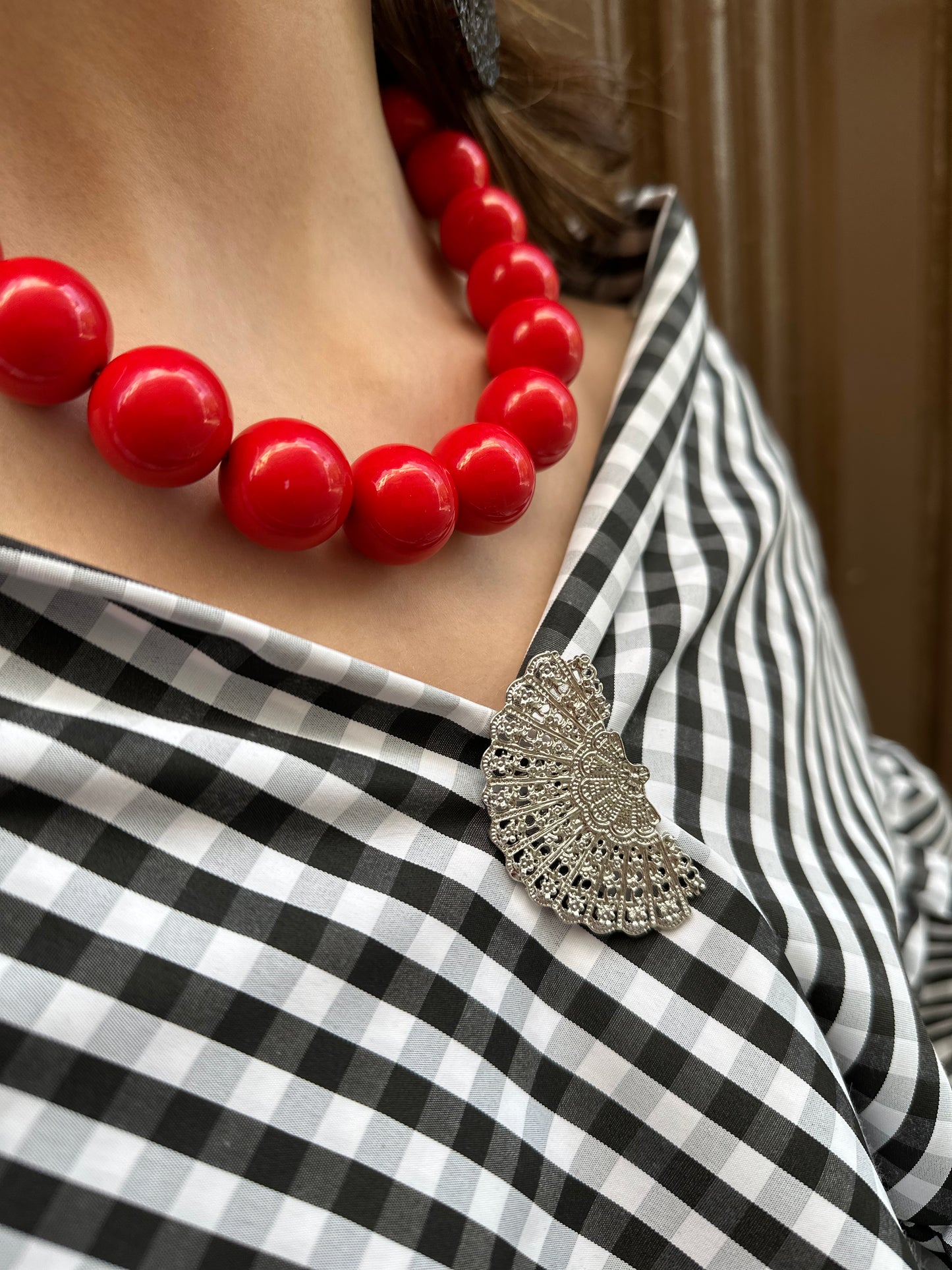 Collar Reflejo Rojo