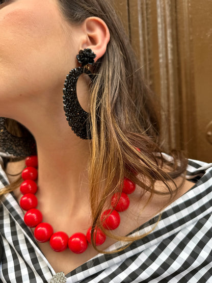 Collar Reflejo Rojo