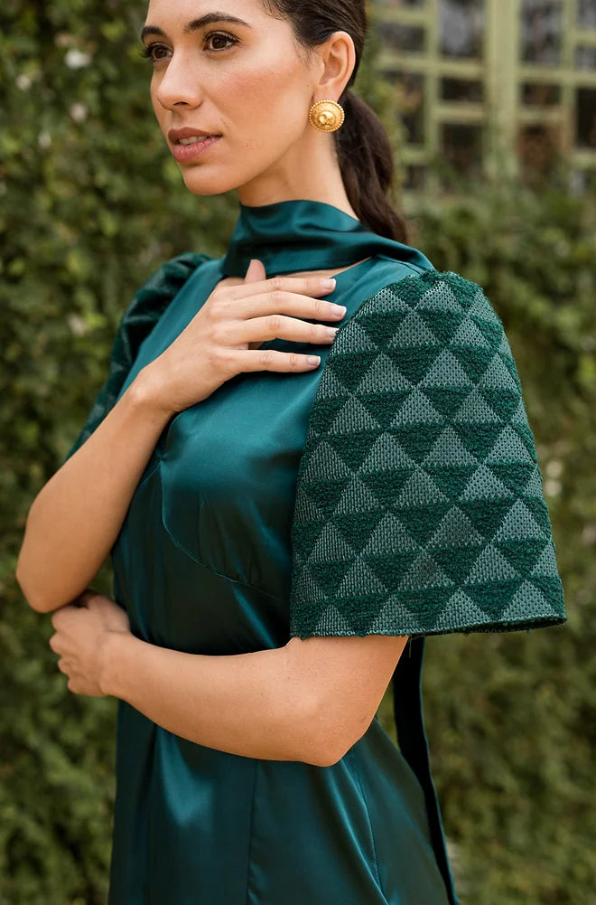 Vestido Matilde verde – MIMAGE