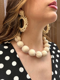 Collar Arena marfil