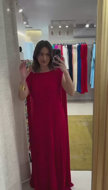 Vestido Audrey rojo