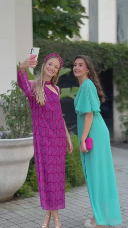 Vestido Luna rosa