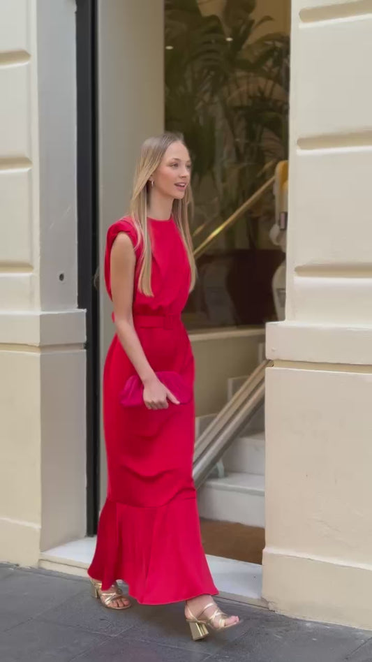 Vestido Coralina rojo