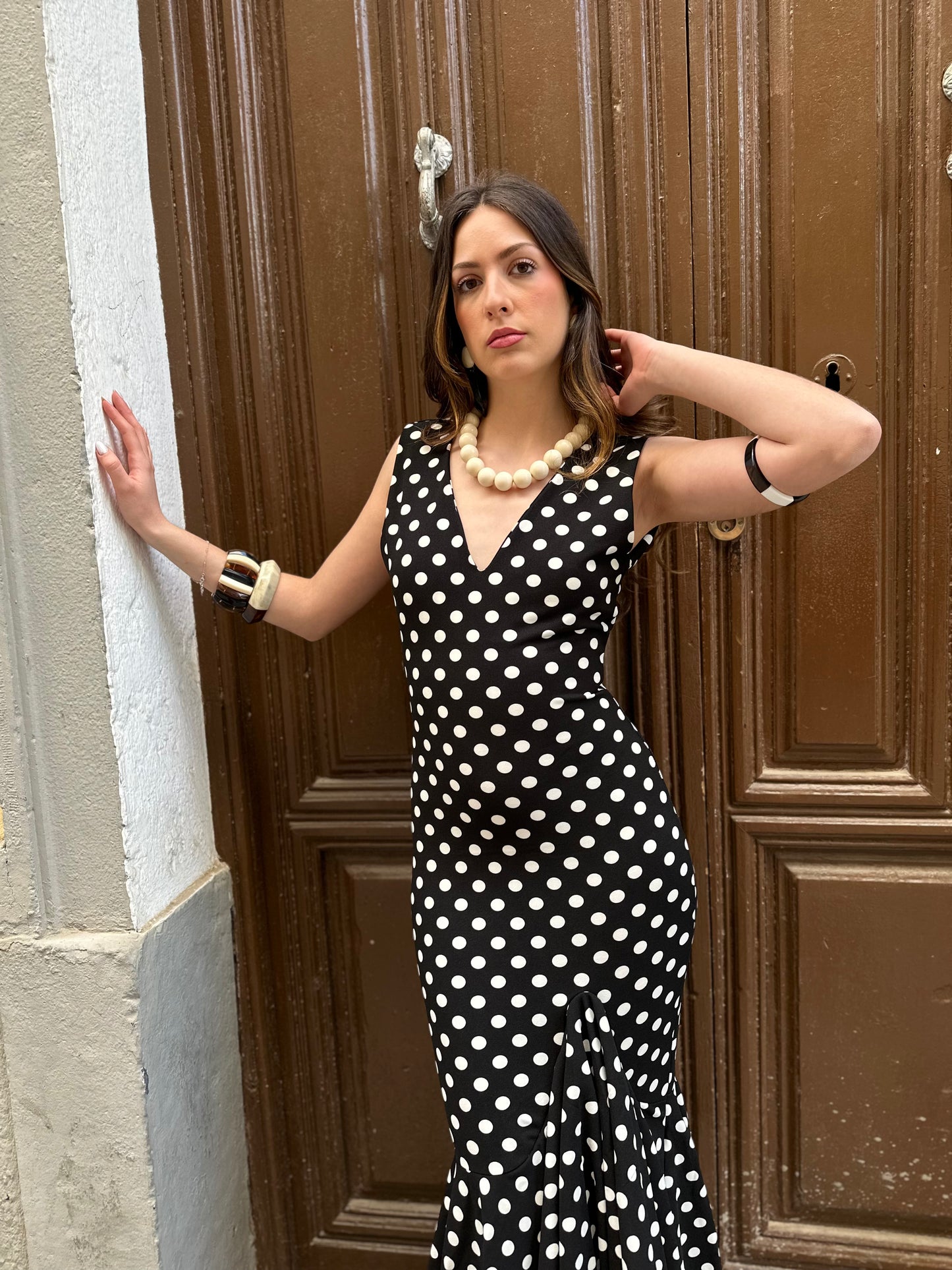 Vestido Calima lunares
